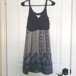 Anthropologie Lilka Blue Sleeveless Dress Small